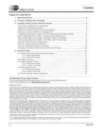 CS4360-KZZR Datenblatt Seite 2