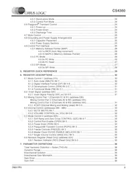 CS4360-KZZR Datasheet Page 3