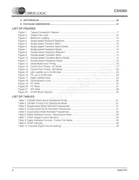 CS4360-KZZR數據表 頁面 4