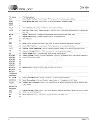 CS4360-KZZR Datasheet Page 6