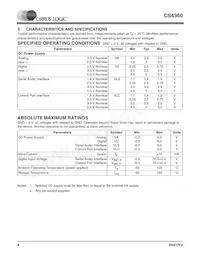 CS4360-KZZR數據表 頁面 8
