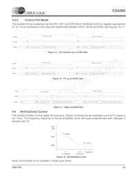 CS4360-KZZR Datasheet Page 23