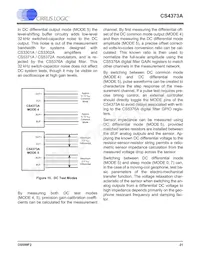 CS4373A-ISZR Datasheet Pagina 21