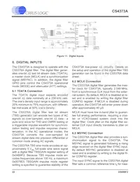 CS4373A-ISZR Datasheet Pagina 22