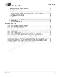 CS4391A-KZZR Datasheet Pagina 3