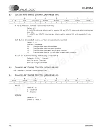 CS4391A-KZZR Datasheet Page 16