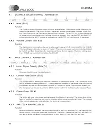 CS4391A-KZZR Datasheet Page 20