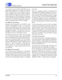 CS5372A-ISZR Datasheet Page 19