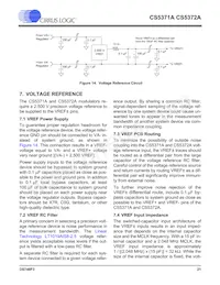CS5372A-ISZR Datasheet Page 21