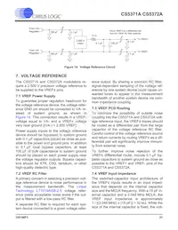 CS5372A-ISZR Datasheet Pagina 21