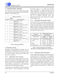CS5373A-ISZR Datenblatt Seite 22