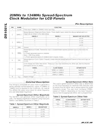 DS1081LE+T Datasheet Page 4