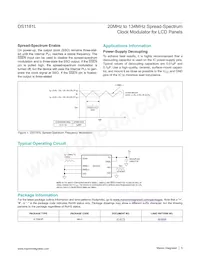 DS1181LE+T Datasheet Pagina 5