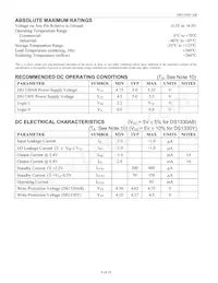 DS1330ABP-100+ Datasheet Page 4
