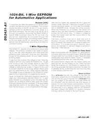 DS2431P-A1+T Datasheet Page 14