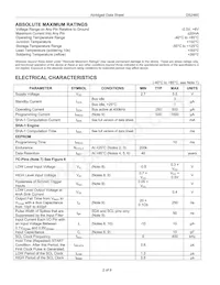 DS2460S+T&R Datasheet Page 2