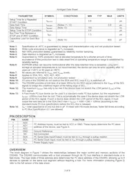 DS2460S+T&R Datasheet Page 3