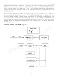 DS2505/T&R Datasheet Page 3