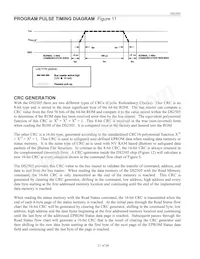 DS2505/T&R Datasheet Page 21