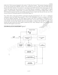 DS2506S+ Datasheet Page 3