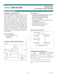 DS25LV02R+T&R Datenblatt Cover
