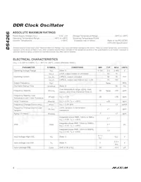 DS4266D+ Datasheet Pagina 2