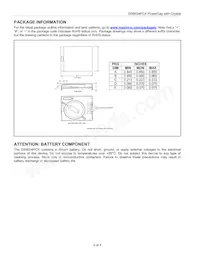 DS9034PCX Datasheet Pagina 3