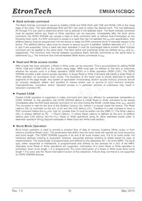 EM68A16CBQC-25IH Datasheet Pagina 16