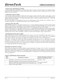 EM6GC08EWUG-10IH Datasheet Page 18