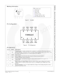 FAN6224M Datasheet Page 5