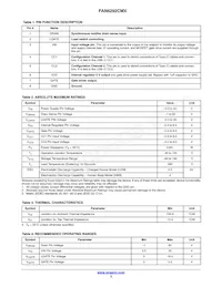 FAN6292CMX Datasheet Page 3