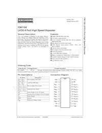 FIN1104MTC Datasheet Page 2