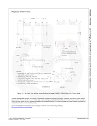 FIN3386MTDX Datasheet Page 21
