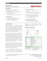FM25LX64-GTR Datasheet Cover