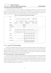 GD25VQ32CTIGR Datasheet Pagina 20