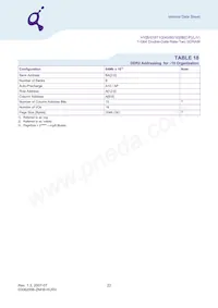 HYB18T1G800BF-3S Datasheet Page 22