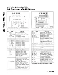 ICL7129ACQH+TD Datasheet Page 4