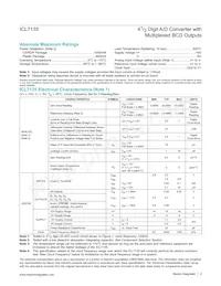 ICL7135CPI Datasheet Page 2