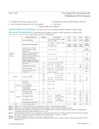 ICL7135CPI Datasheet Page 3