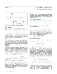 ICL7135CPI Datasheet Page 7