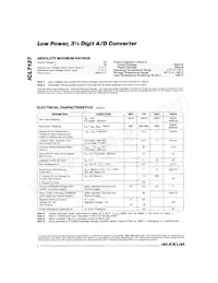 ICL7137CPL+3 Datasheet Page 2