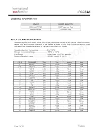 IR3084AMPBF Datasheet Page 2