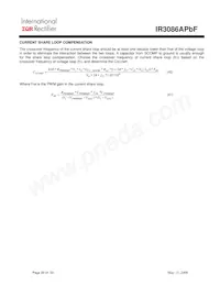 IR3086AMPBF Datasheet Page 20