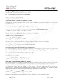 IR3086AMPBF Datasheet Page 23