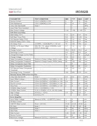 IR3502BMTRPBF Datenblatt Seite 5
