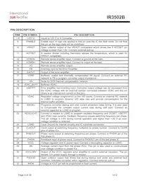 IR3502BMTRPBF Datenblatt Seite 8