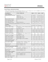 IR3503MTRPBF Datasheet Page 5