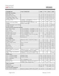 IR3503MTRPBF Datasheet Page 6