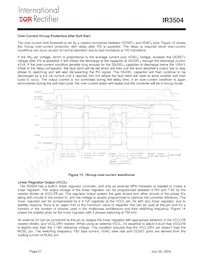 IR3504MTRPBF Datasheet Pagina 21