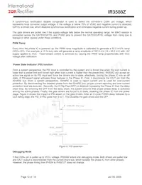 IR3508ZMTRPBF Datasheet Page 12